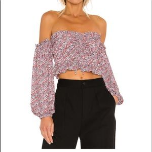 NWOT Lovers & Friends Long Sleeve Medium Blouse